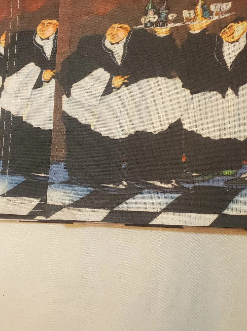 Jennifer Garant Vintage Style Fat Wine Waiters Printed Cloth Placemats, Set Of 6